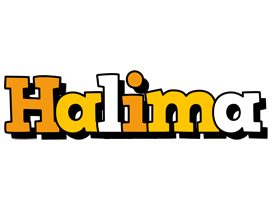 Halima cartoon logo