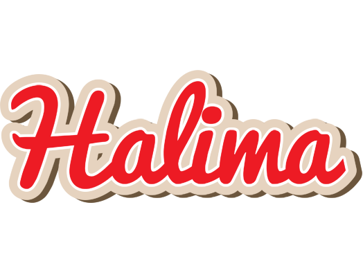 Halima chocolate logo