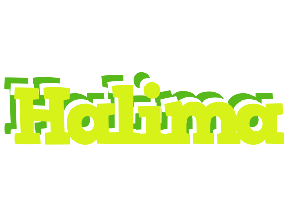 Halima citrus logo