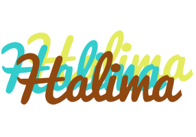 Halima cupcake logo