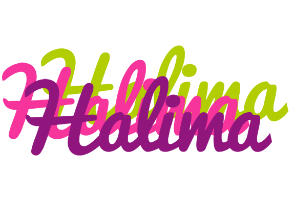 Halima flowers logo