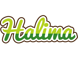 Halima golfing logo