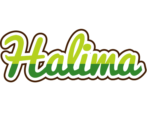 Halima golfing logo