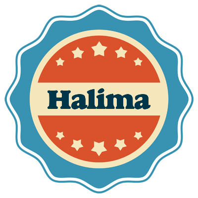 Halima labels logo