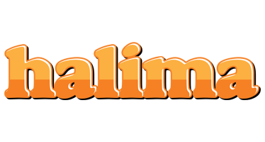 Halima orange logo