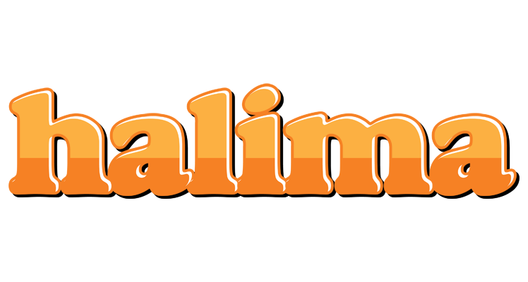 Halima orange logo