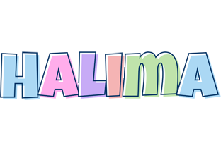 Halima pastel logo