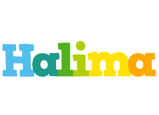 Halima rainbows logo