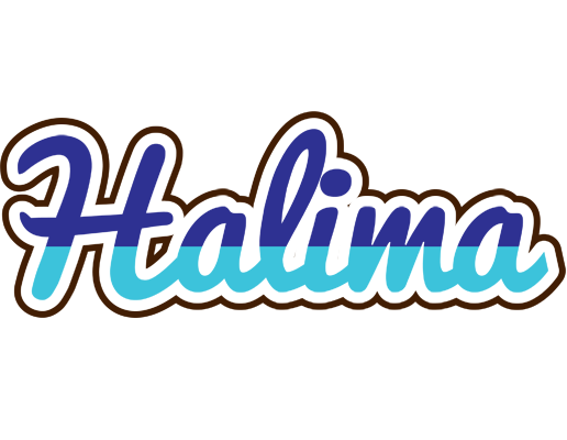 Halima raining logo