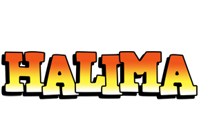 Halima sunset logo