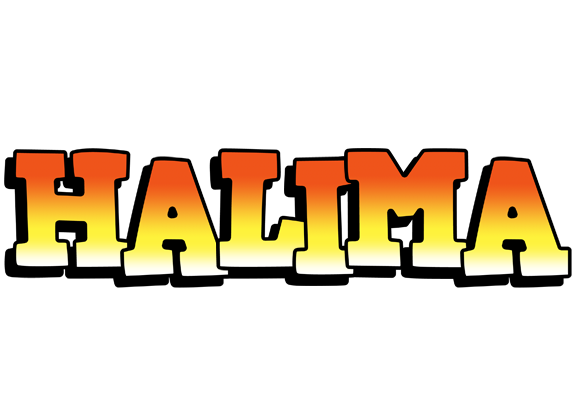 Halima sunset logo