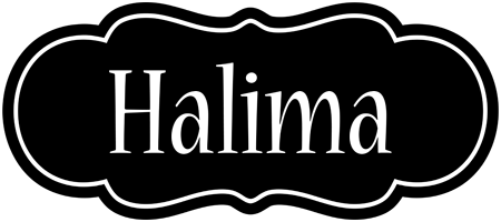 Halima welcome logo