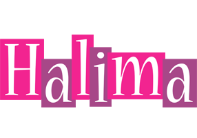 Halima whine logo