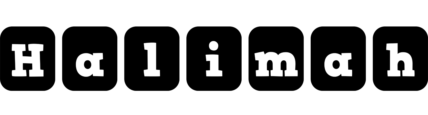 Halimah box logo