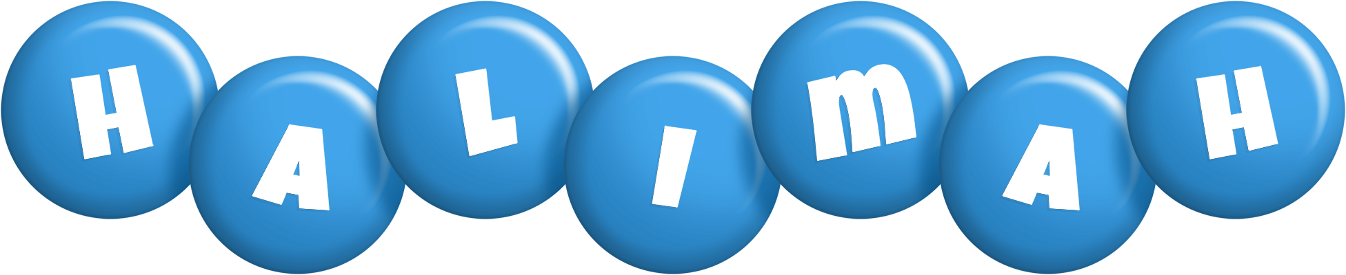 Halimah candy-blue logo