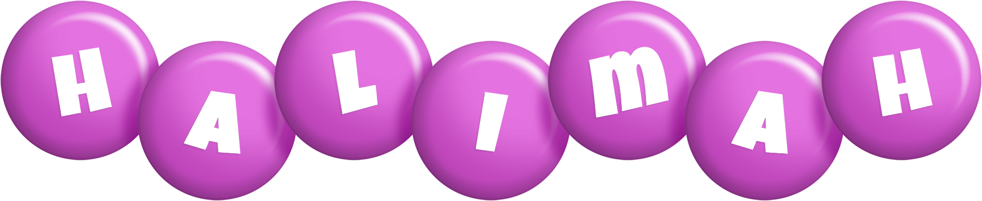 Halimah candy-purple logo