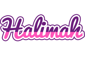 Halimah cheerful logo