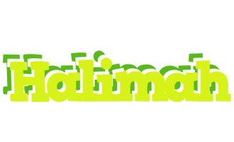 Halimah citrus logo