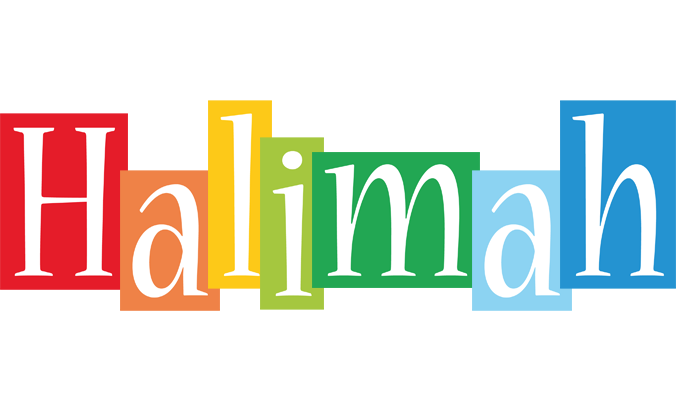 Halimah colors logo