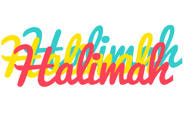 Halimah disco logo