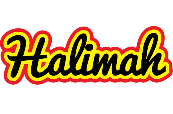Halimah flaming logo