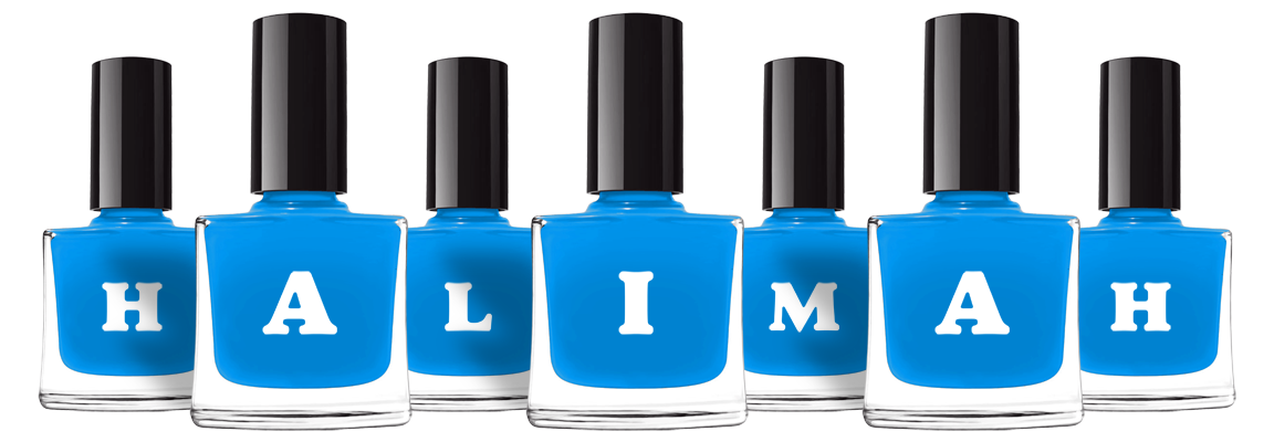 Halimah glossy logo