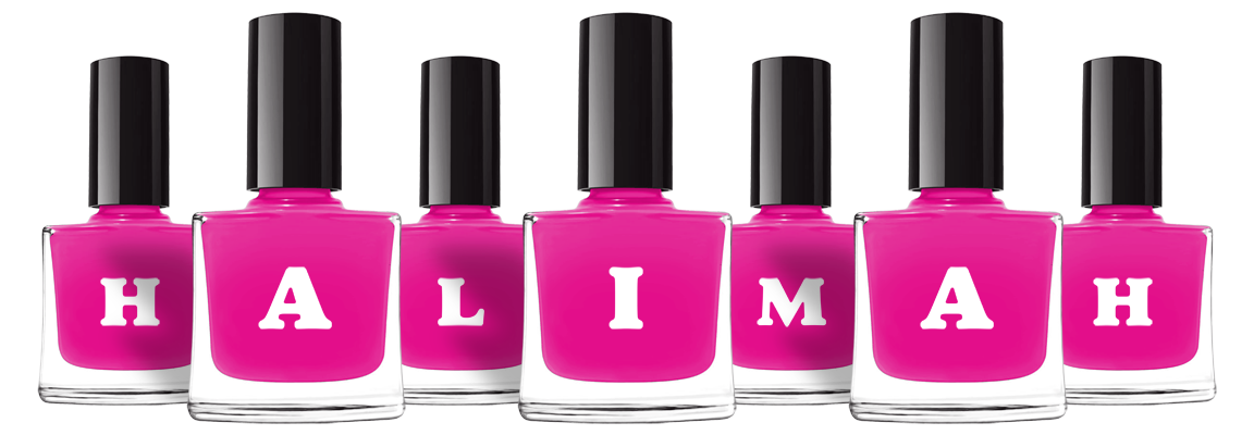 Halimah nails logo