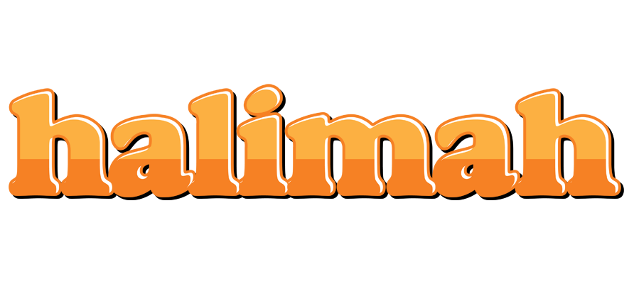 Halimah orange logo