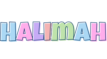 Halimah pastel logo