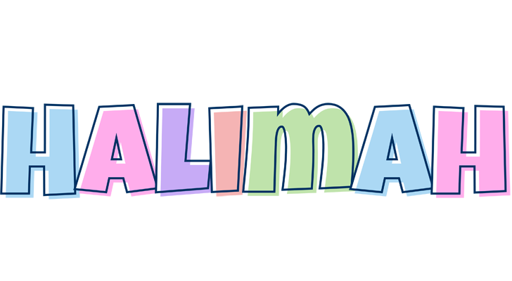 Halimah pastel logo