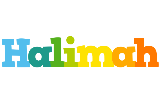 Halimah rainbows logo