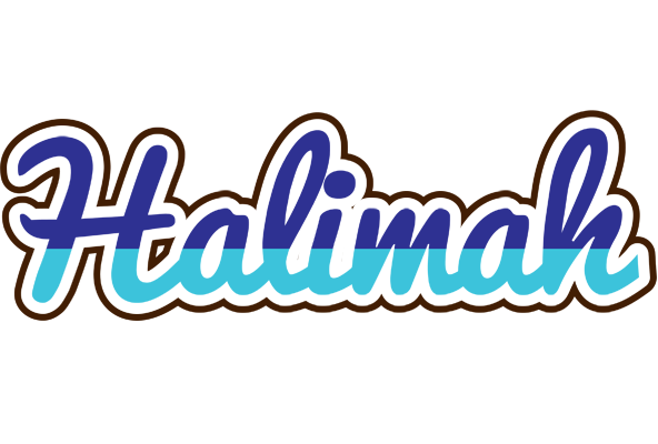 Halimah raining logo