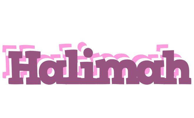 Halimah relaxing logo