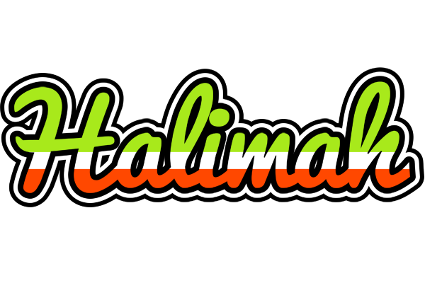 Halimah superfun logo