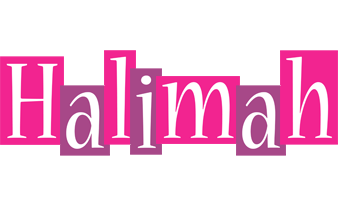 Halimah whine logo