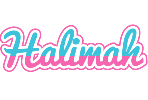 Halimah woman logo