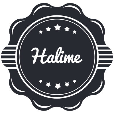 Halime badge logo