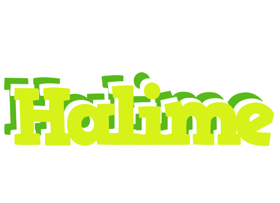Halime citrus logo