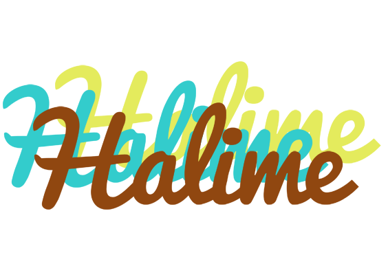 Halime cupcake logo