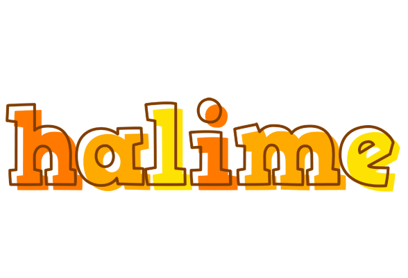 Halime desert logo