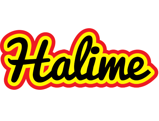 Halime flaming logo