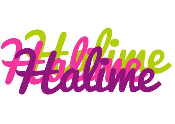 Halime flowers logo