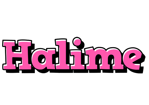 Halime girlish logo