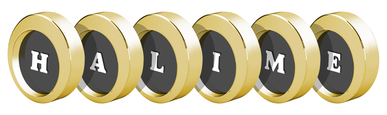 Halime gold logo