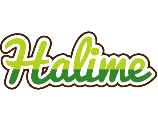 Halime golfing logo
