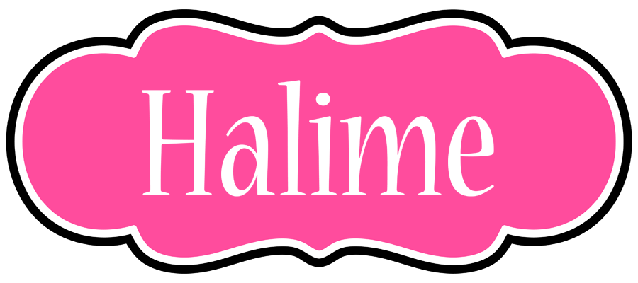 Halime invitation logo