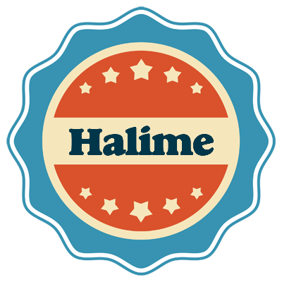 Halime labels logo