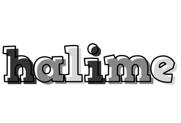 Halime night logo
