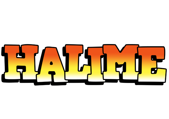 Halime sunset logo