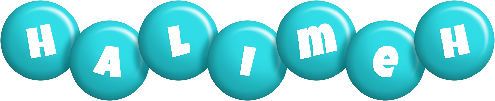 Halimeh candy-azur logo